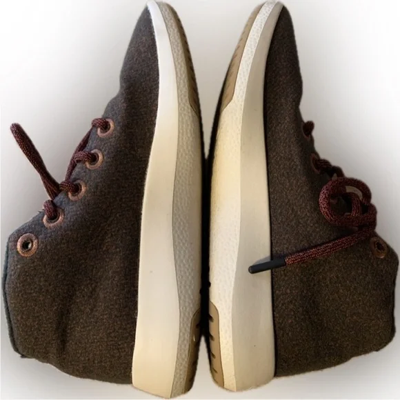 Allbirds Wool Runner Up Mizzle Terra and off white sneaker Boots Size 9 W - Picture 3 of 6
